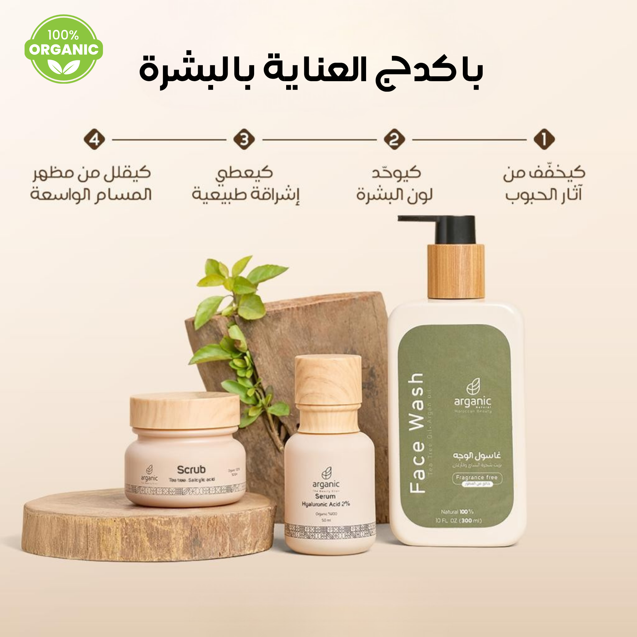 بكج العناية بالبشرة